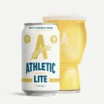 Athletic Lite: Refreshingly crisp, non-alcoholic brew with 25 calories and 5g carbs. Cheers to lightness!