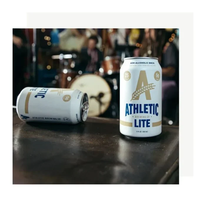 Athletic Lite: Crisp, sessionable, and always in tune. Only 25 calories and 5g of carbs!