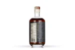 Back label of Monday Zero Alcohol Whiskey showing nutrition facts and product details.