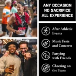 Go Brewing non-alcoholic beer for any occasion: after athletic events, music festivals, partying with friends, and cheering on the team, with no sacrifice in experience.