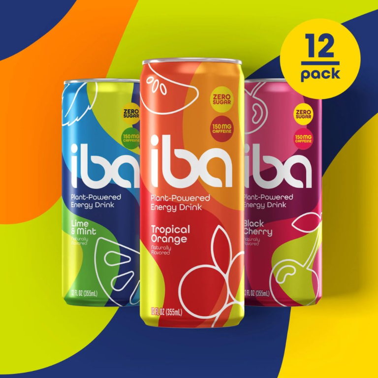 iba Energy Drink - Variety Pack 12 Pack
