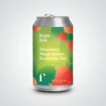 "Bright Side" Strawberry Meyer Lemon Kombucha