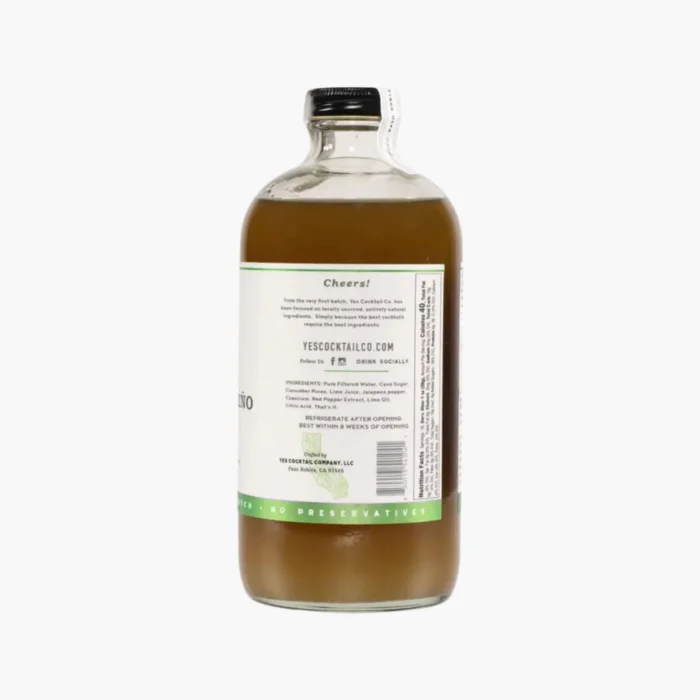 Cucumber Jalapeno Cocktail Mixer
