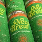 New Brew Mango Euphoric Seltzer Botanical Drink