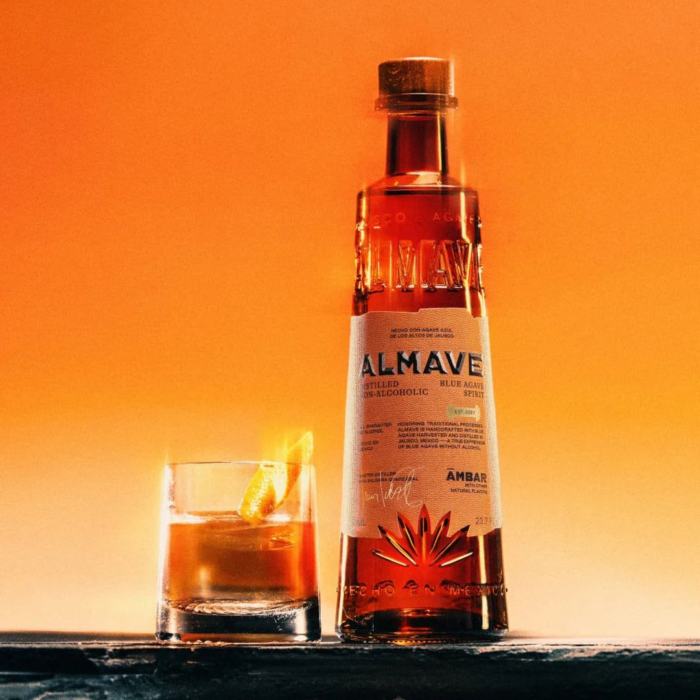 Almave Spirits: Bold non-alcoholic alternative, crafted for a rich and smoky cocktail experience.