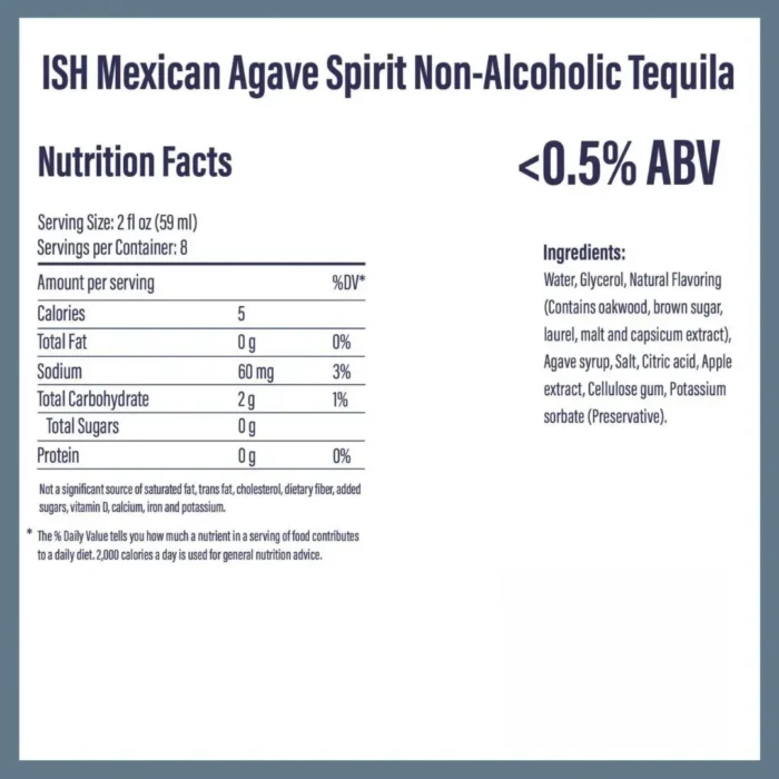 ISH Mexican Agave Spirit (Tequila)