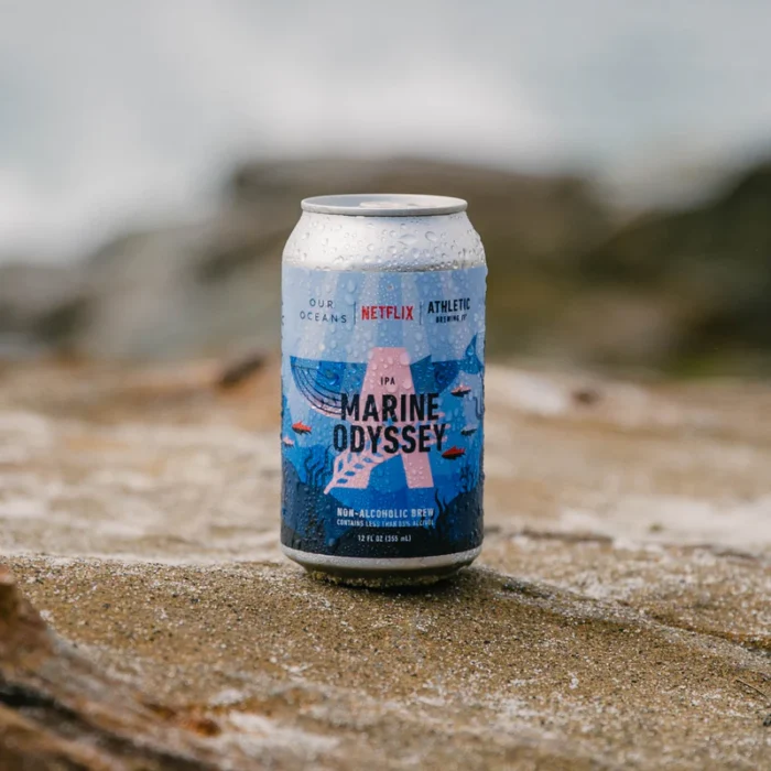 Embark on a flavor adventure with Marine Odyssey – the perfect non-alcoholic IPA!