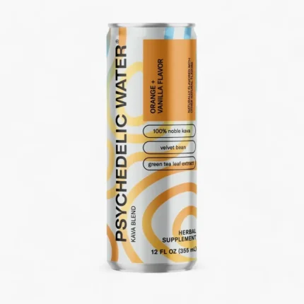 Orange + Vanilla Sparkling Kava Water