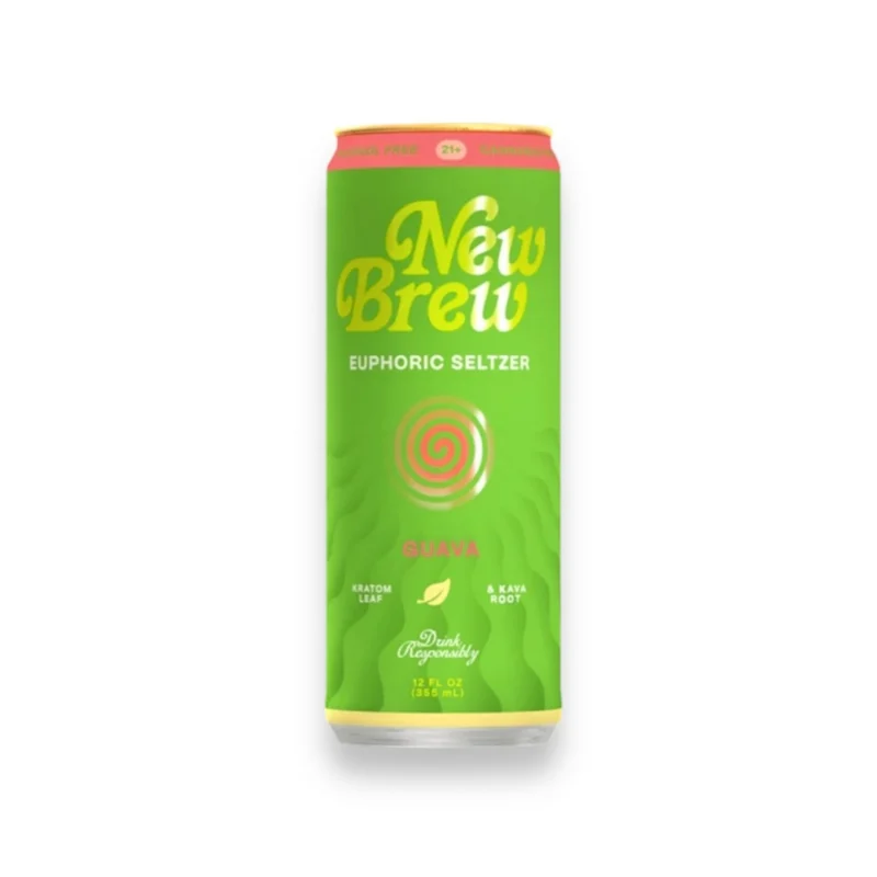 new brew Guava euphoric seltzer